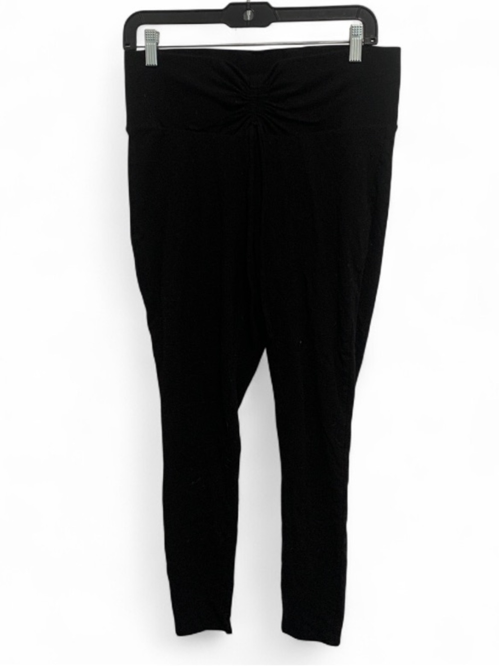 Torrid Black High-Waist Ruched Front Leggings